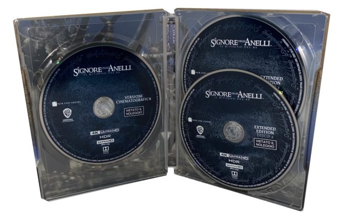 detail Pán Prstenů trilogie (Prodloužené verze) - 4K UHD Blu-ray 6UHD Steelbook