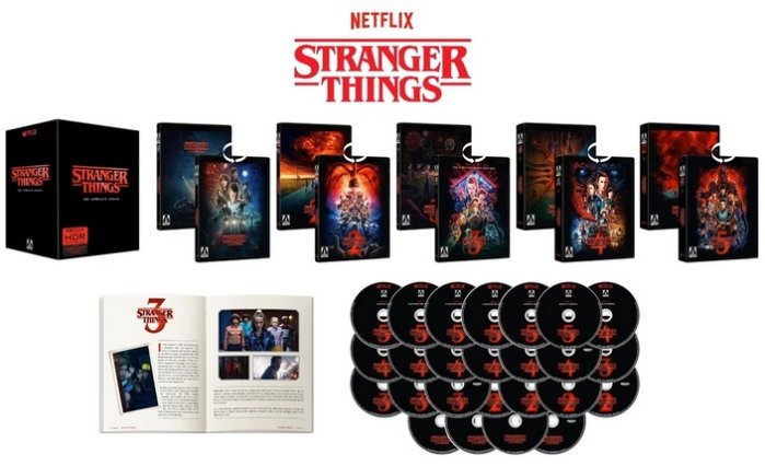 detail Stranger Things Seasons 1-5 Complete Collection - 4K Ultra HD Blu-ray (bez CZ)