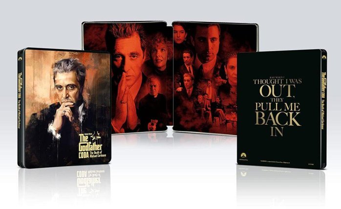 detail Kmotr Coda: Smrt Michaela Corleona - 4K Ultra HD Blu-ray Steelbook