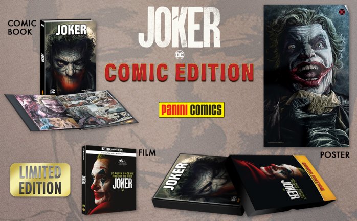 detail Komiksová edice Joker - 4K Ultra HD Blu-ray + Blu-ray (bez CZ)