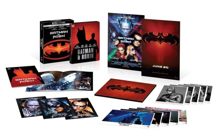 detail Batman a Robin - 4K UHD Steelbook Ultimate Collectors Limited Edition