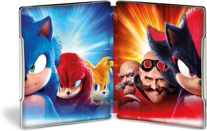 detail Ježek Sonic 3 - 4K Ultra HD Blu-ray + Blu-ray Steelbook Red