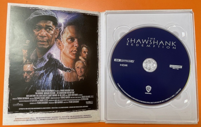 detail Vykoupení z věznice Shawshank - 4K Ultra HD Limitovaná edice Mediabook