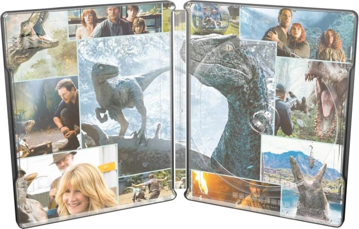 detail Jurský svět Trilogie 4-6 - Limited Edition Steelbook 4K UHD Blu-ray (bez CZ)