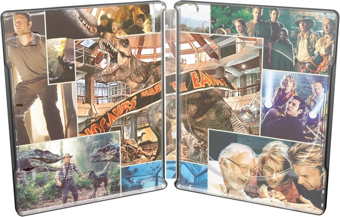 detail Jurský park Trilogie 1-3 - Limited Edition Steelbook 4K UHD Blu-ray (bez CZ)