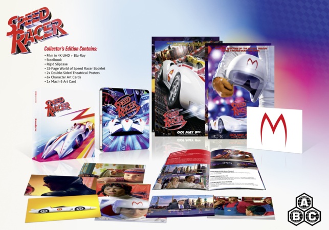 detail Speed Racer Collectors Edition - 4K Ultra HD + Blu-ray Steelbook (bez CZ)