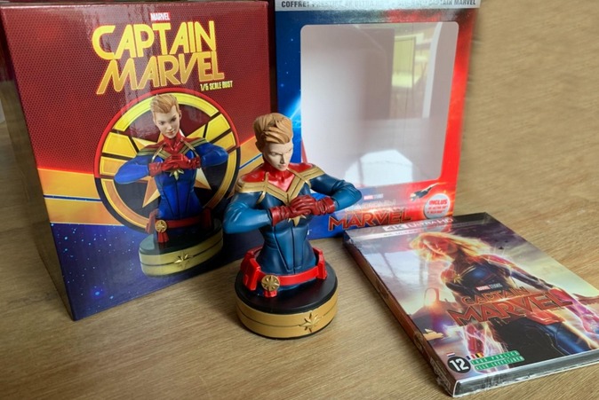 detail Captain Marvel: UHD Blu-ray + Blu-ray (2 BD) Limit. sběratelská edice (bez CZ)