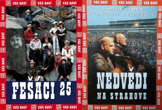 detail Hudební kolekce (Nedvědi na Strahově, Fešáci) 2DVD - pošetka