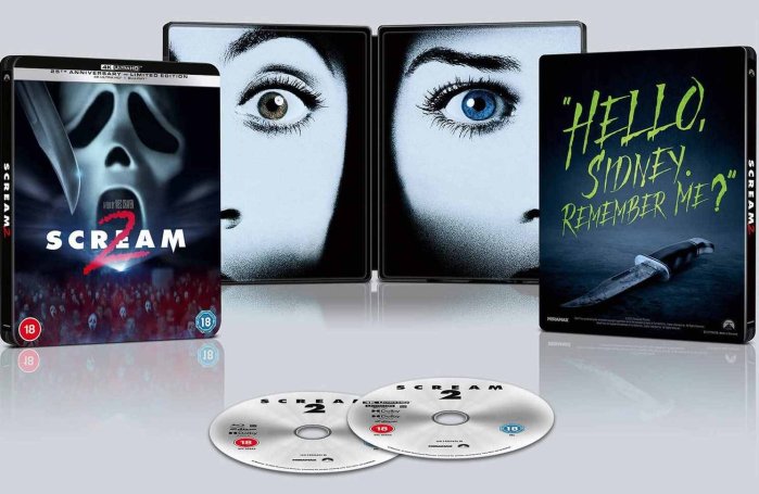 detail Vřískot 2 (Edice k 25. výročí) - 4K Ultra HD Blu-ray Steelbook (bez CZ)