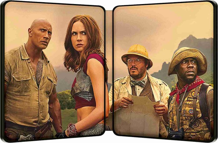 detail Jumanji: Vítejte v džungli! - Blu-ray Steelbook