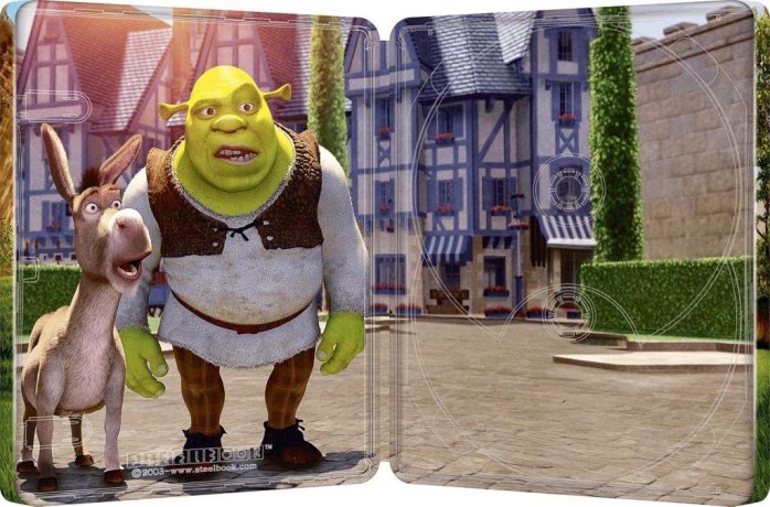 detail Shrek 25. výročí - Limited Collect. Edition Steelbook 4K UHD + Blu-ray (bez CZ)