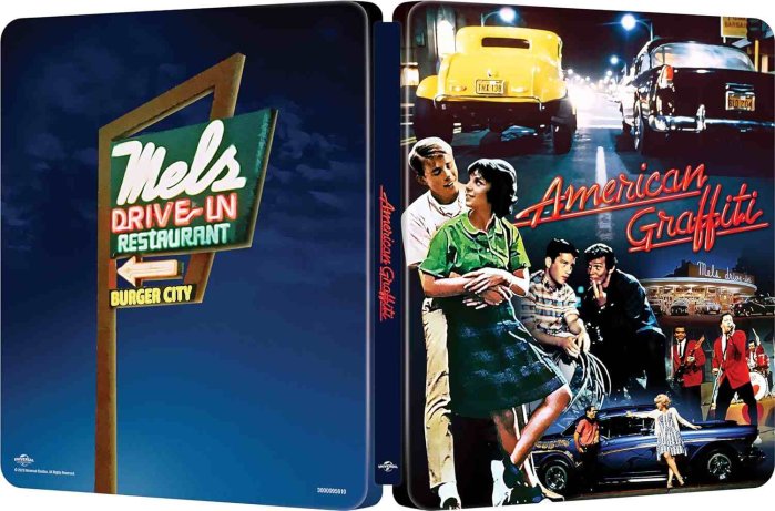 detail Americké graffiti Edice k 50. výročí - 4K Ultra HD Blu-ray Steelbook