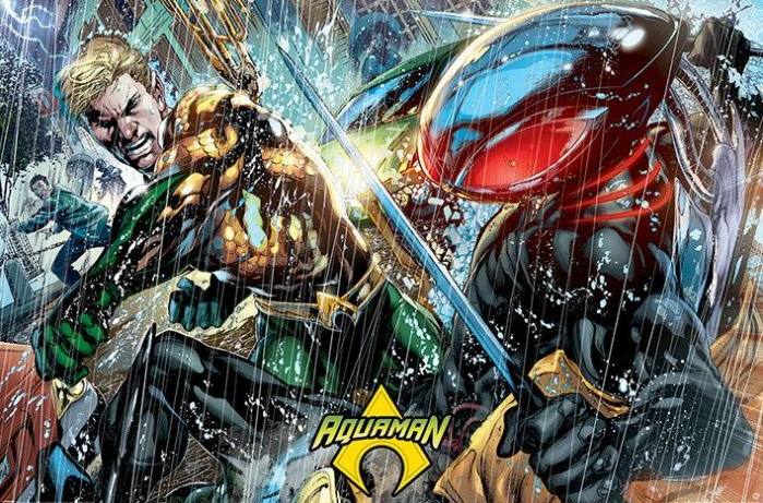 detail Aquaman plakát - Atlantean Punch 61x91,5cm