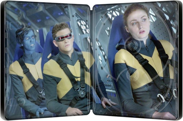 detail X-Men: Dark Phoenix - 4K UHD Blu-ray Steelbook + lentikulární magnet