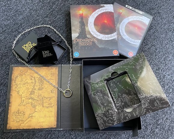detail Pán prstenů trilogie One Ring Limited Edition - 4K Ultra HD Blu-ray