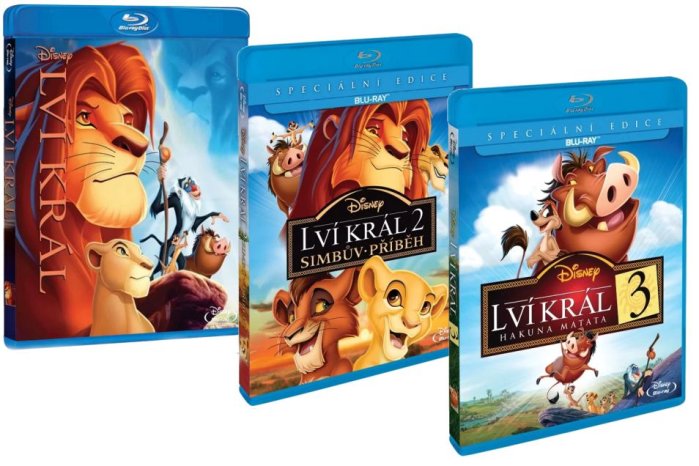 detail Lví král - kolekce 1-3 - Blu-ray