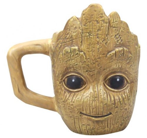 detail Strážci galaxie - Groot - hrnek 3D 250ml