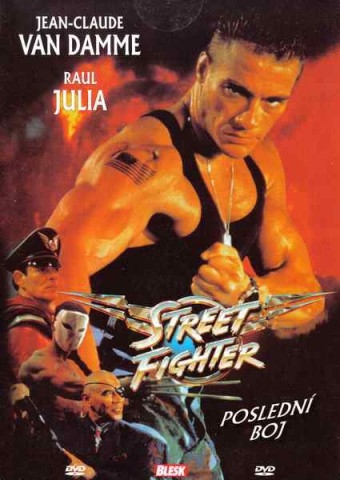 detail Street fighter - DVD pošetka