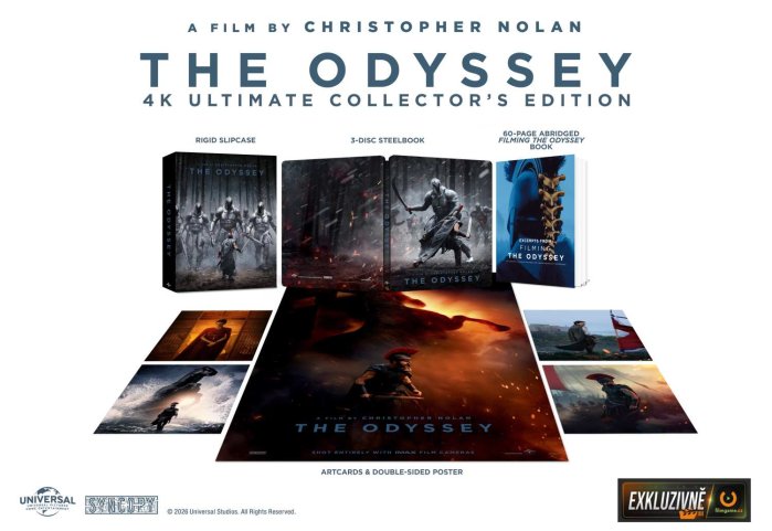 detail Odyssea - Ultimátní sběratelská edice 4K UHD + Blu-ray + BD bonus Steelbook