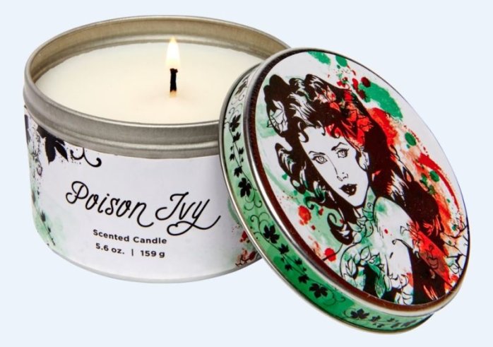 detail DC Comics - Plechová svíčka - Poison Ivy