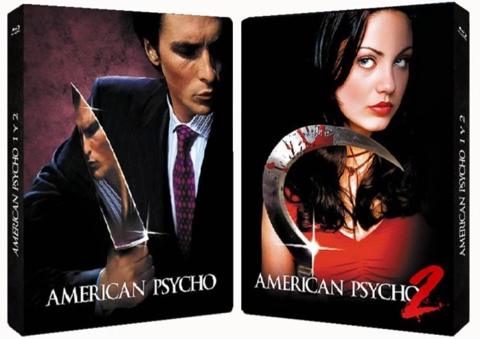 detail Americké psycho 1+2 - Blu-ray Steelbook (bez CZ)