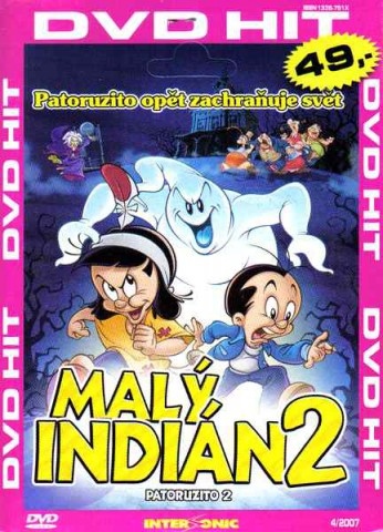 Malý indián 2 - DVD pošetka