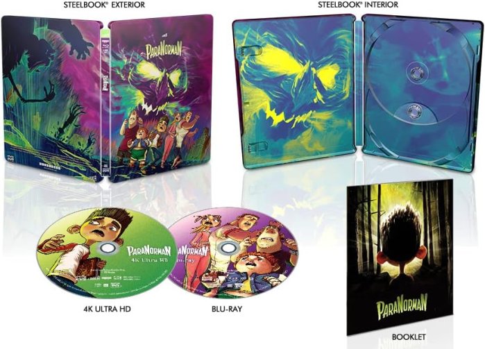 detail Norman a duchové - Limited Edition Steelbook 4K Ultra HD + Blu-Ray (bez CZ)