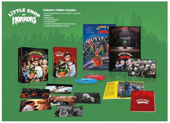 detail Malý krámek hrůz - Limited Collect. Edition Steelbook 4K UHD + Blu-ray (bez CZ)