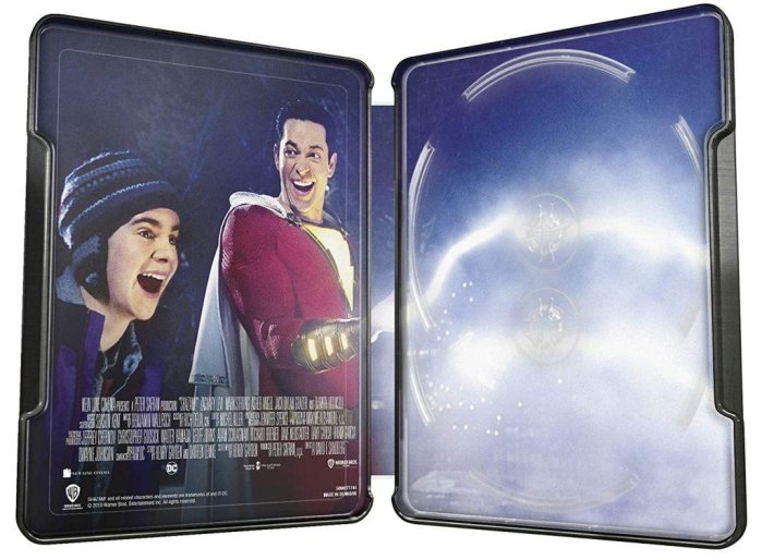 detail Shazam! - 4K Ultra HD Blu-ray Comic Art Steelbook