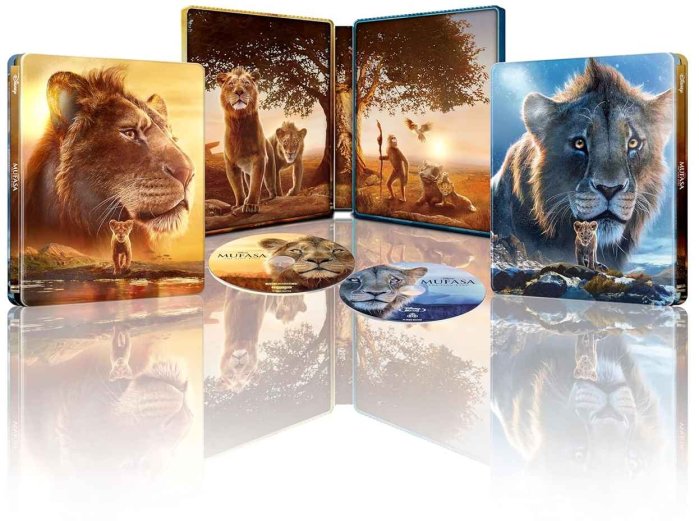 detail Mufasa: Lví král - Limitovaná sběratelská edice Steelbook 4K UHD + BD