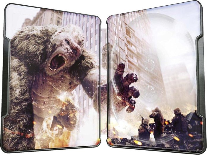 detail Rampage Ničitelé - 4K UHD + BD Steelbook (Japanese Artwork) bez CZ
