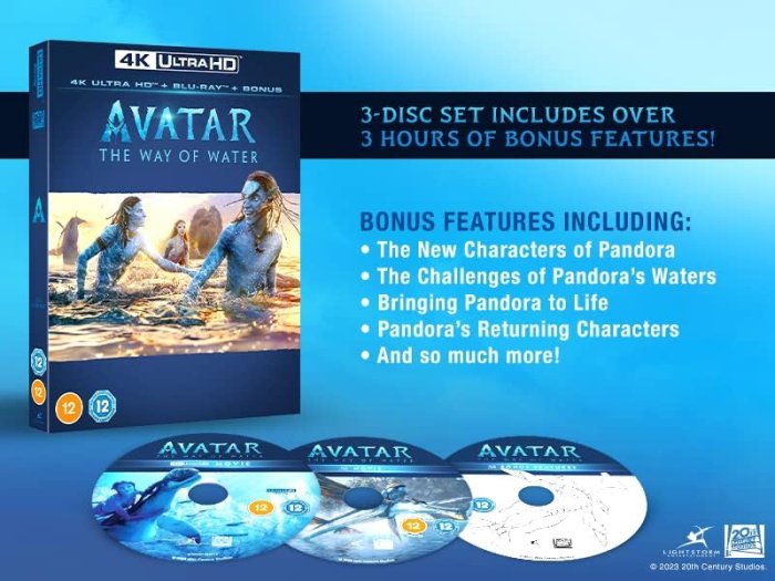 detail Avatar: The Way of Water - 4K Ultra HD + Blu-ray + BD bonus (bez CZ)