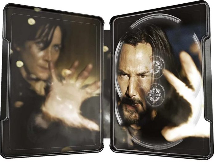 detail Matrix Resurrections - Blu-ray (s CZ) + 4K Ultra HD (bez CZ) Steelbook