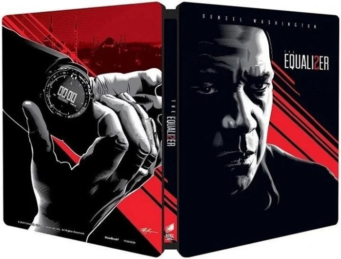 detail Equalizer - 4K UHD (s CZ) + Equalizer 2 - 4K UHD (bez CZ) Steelbook