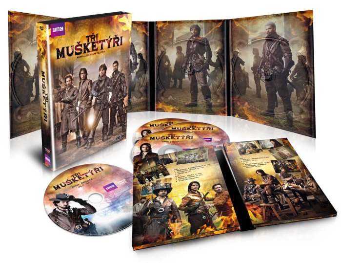 detail Tři mušketýři (2014) 1. série - 4 DVD