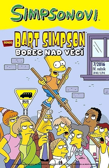 detail Simpsonovi - Borec nad věcí