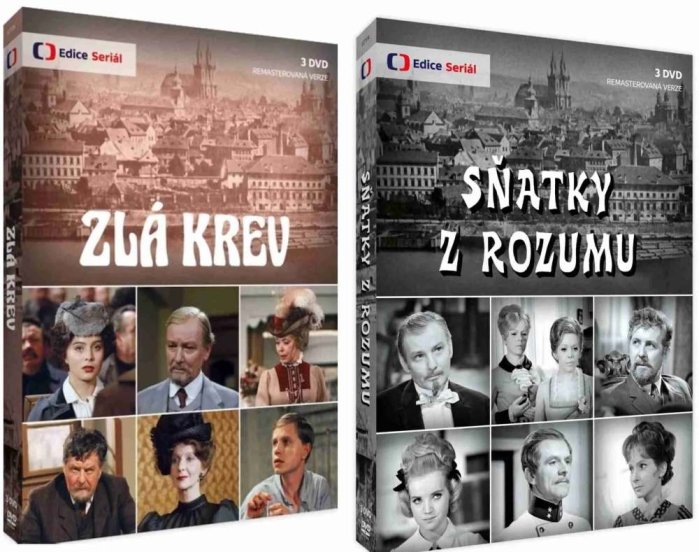 detail Sňatky z rozumu + Zlá krev - 6DVD (remasterovaná verze)