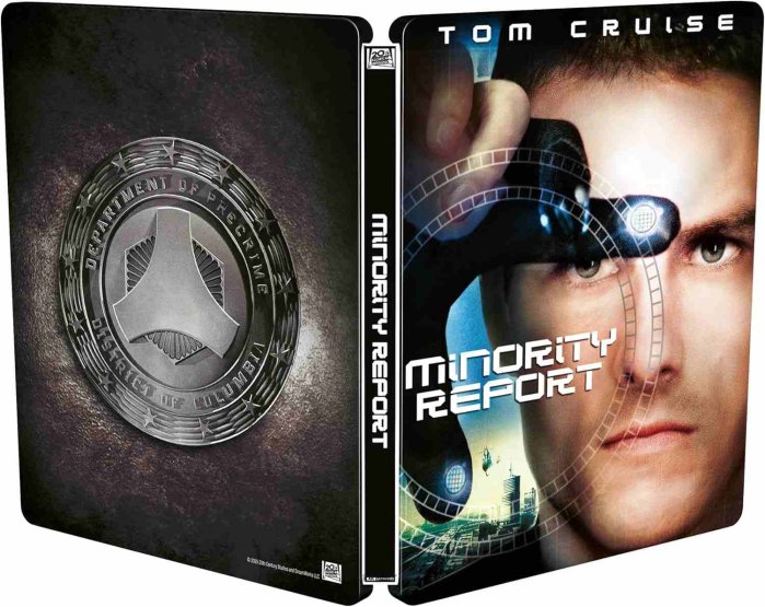 detail Minority Report - 4K Ultra HD Blu-ray + Blu-ray Steelbook