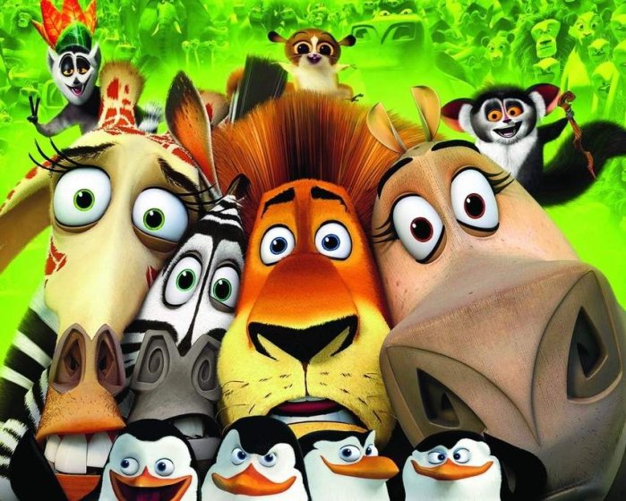 detail Madagaskar 1-3 + Tučňáci z Madagaskaru kolekce - 4DVD