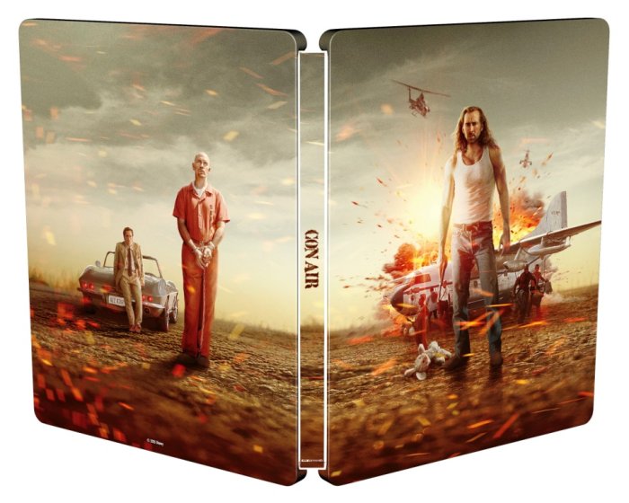 detail Con Air - 4K Ultra HD + Blu-ray Limitovaná sběratelská edice Steelbook 2BD