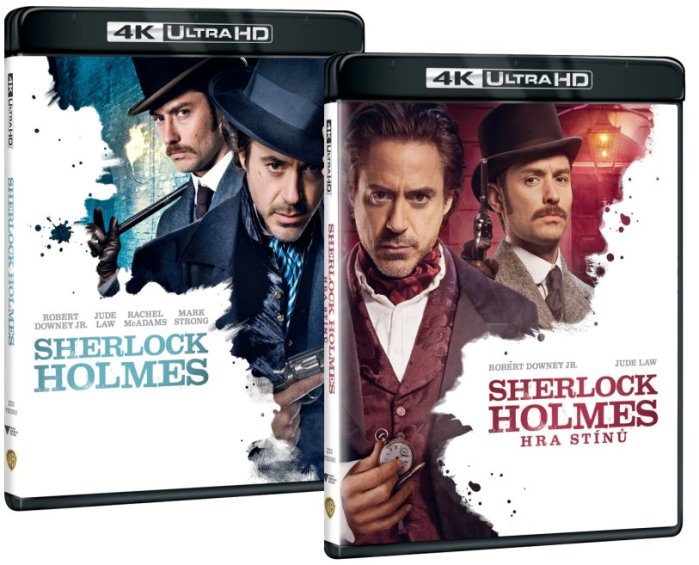 detail Sherlock Holmes 1+2 kolekce - 4K Ultra HD Blu-ray