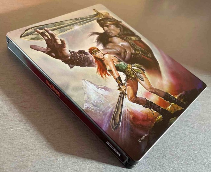 detail Rudá Sonja (restaurovaná verze) - 4K Ultra HD + Blu-ray Steelbook (bez CZ)