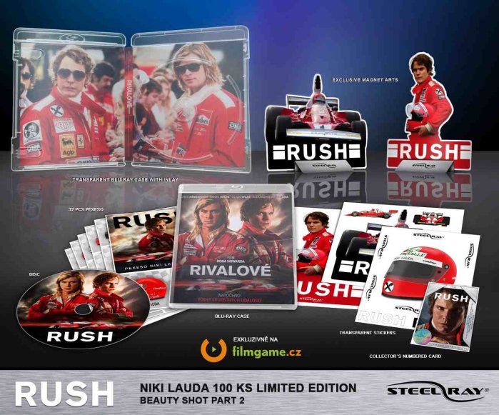detail Rivalové - Ultimátní sběratelská kolekce Niki Lauda - Blu-ray