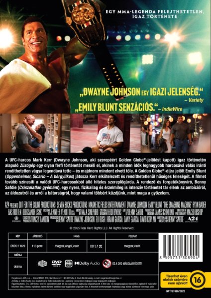 detail Mlátička - DVD (maďarský obal)