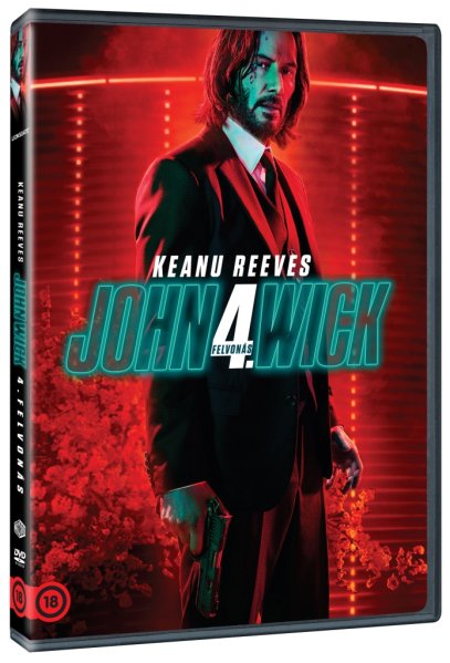 detail John Wick: Kapitola 4 - DVD (maďarský obal)