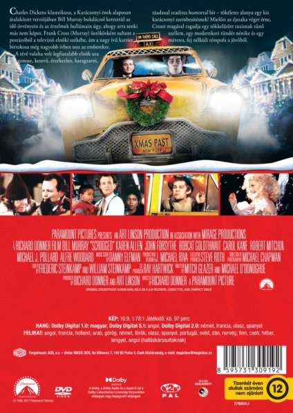 detail Strašidelné Vánoce - DVD (maďarský obal)