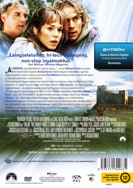 detail Proud času - DVD (maďarský obal)