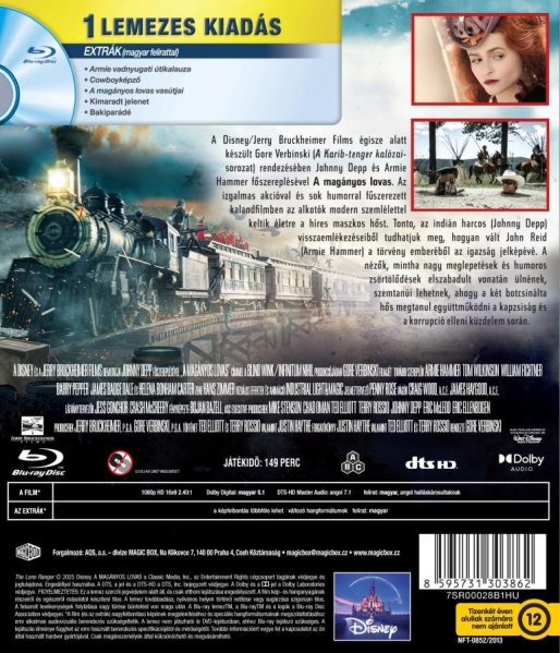 detail Osamělý jezdec - Blu-ray (maďarský obal)