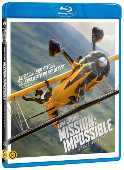detail Mission: Impossible Poslední zúčtování - Blu-ray (maďarský obal)