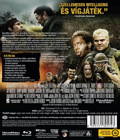 detail Tropická bouře - Blu-ray (maďarský obal)